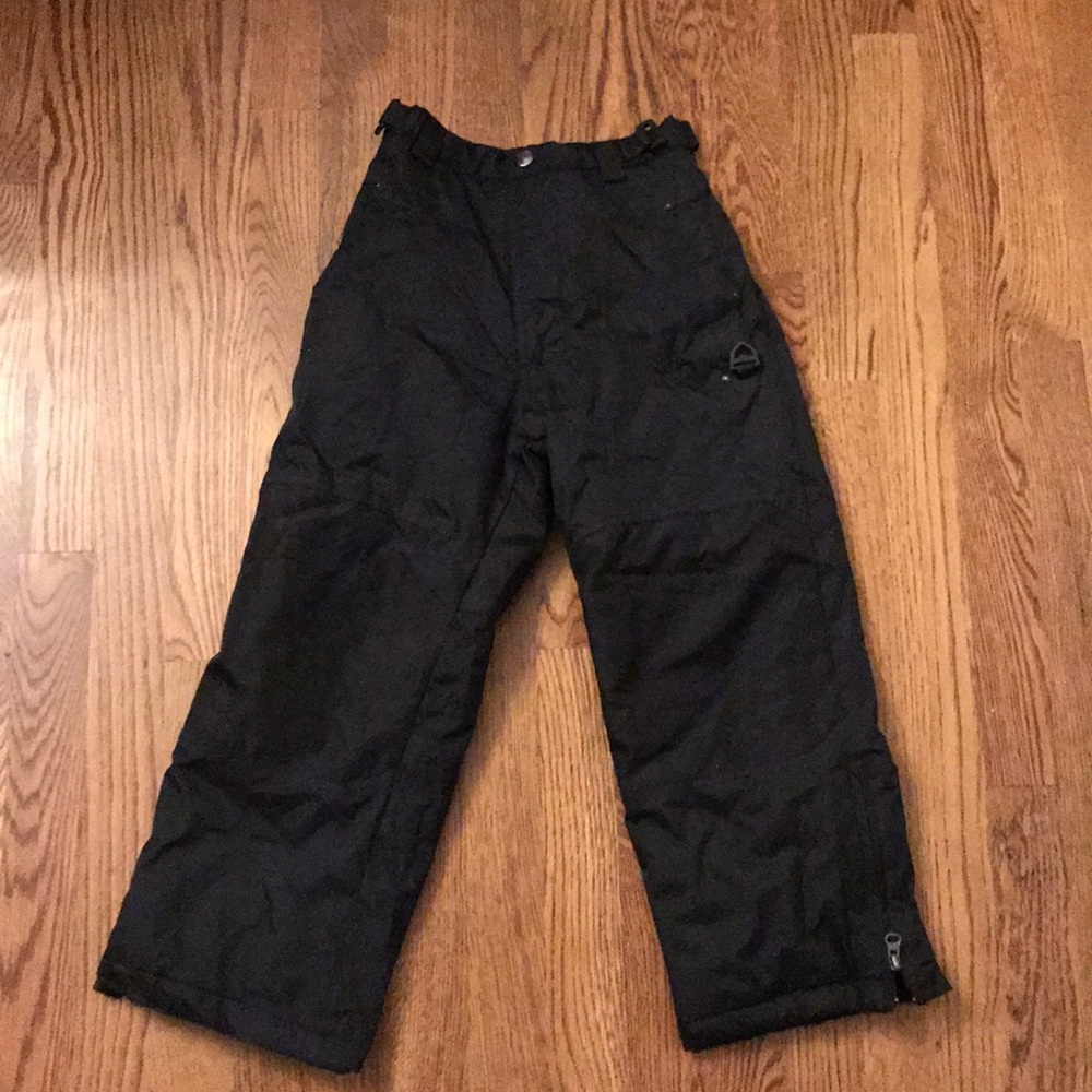 Child’s black snow pants